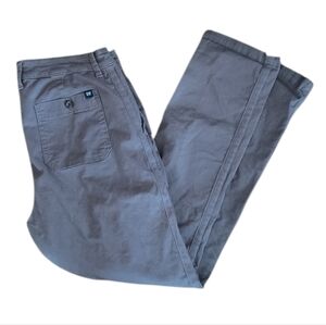 Gap Gray Relaxed Girlfriend Pants Size 6